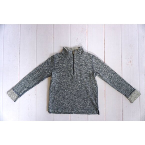 Crewcuts Boys’ Blue Half-Zip Pullover Sweater, Size 6-7 - Picture 1 of 5
